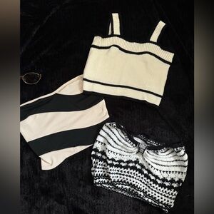 Cute tops all three come together